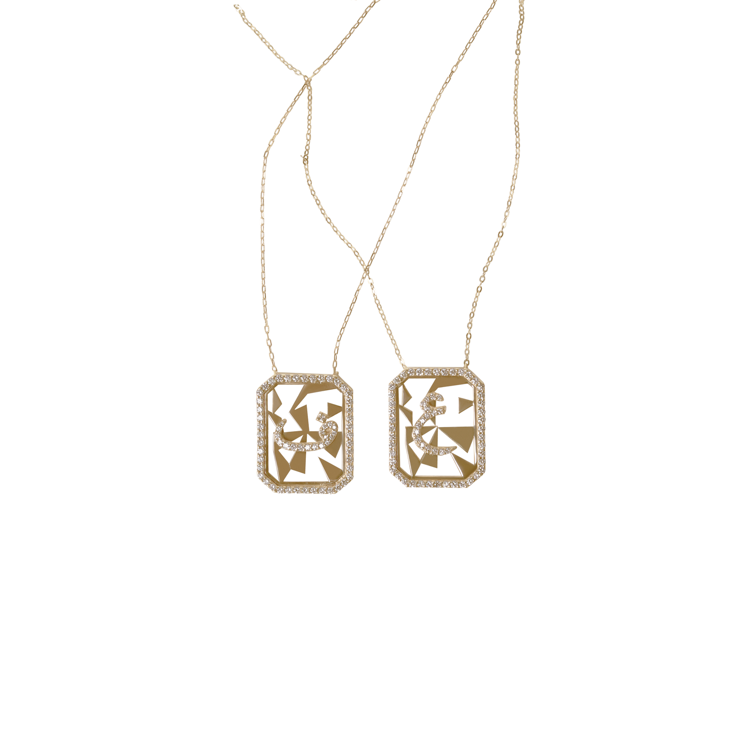 011 Necklace with letter or logo or name